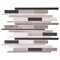 Andova Tiles CHOCOLAT Brick Porcelain Mosaic Wall Tile SAM-ANDCHO313 - alternate 1